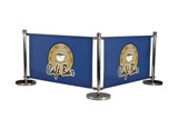 Cafe Banner Stand